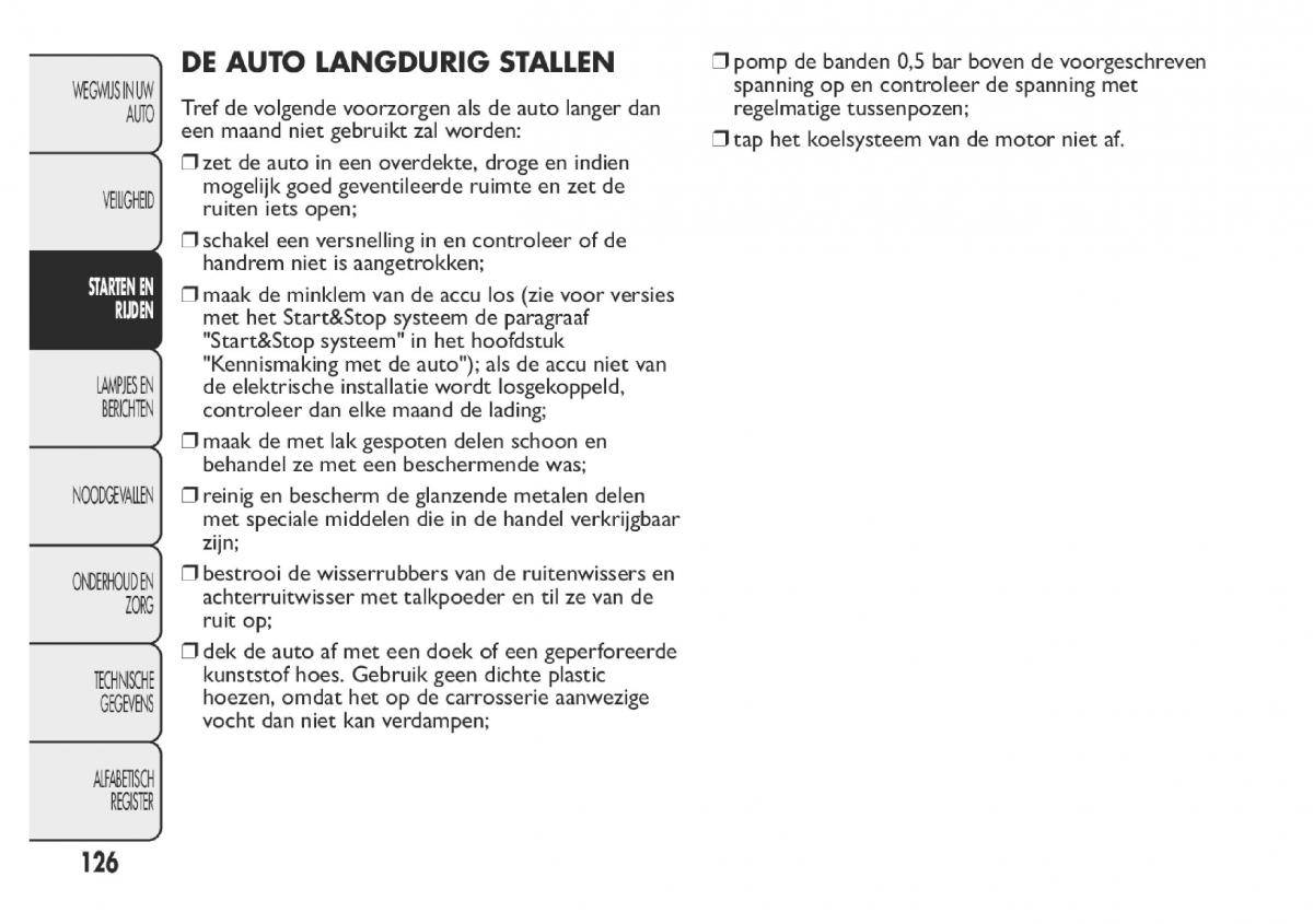 Fiat Panda III 3 handleiding / page 132