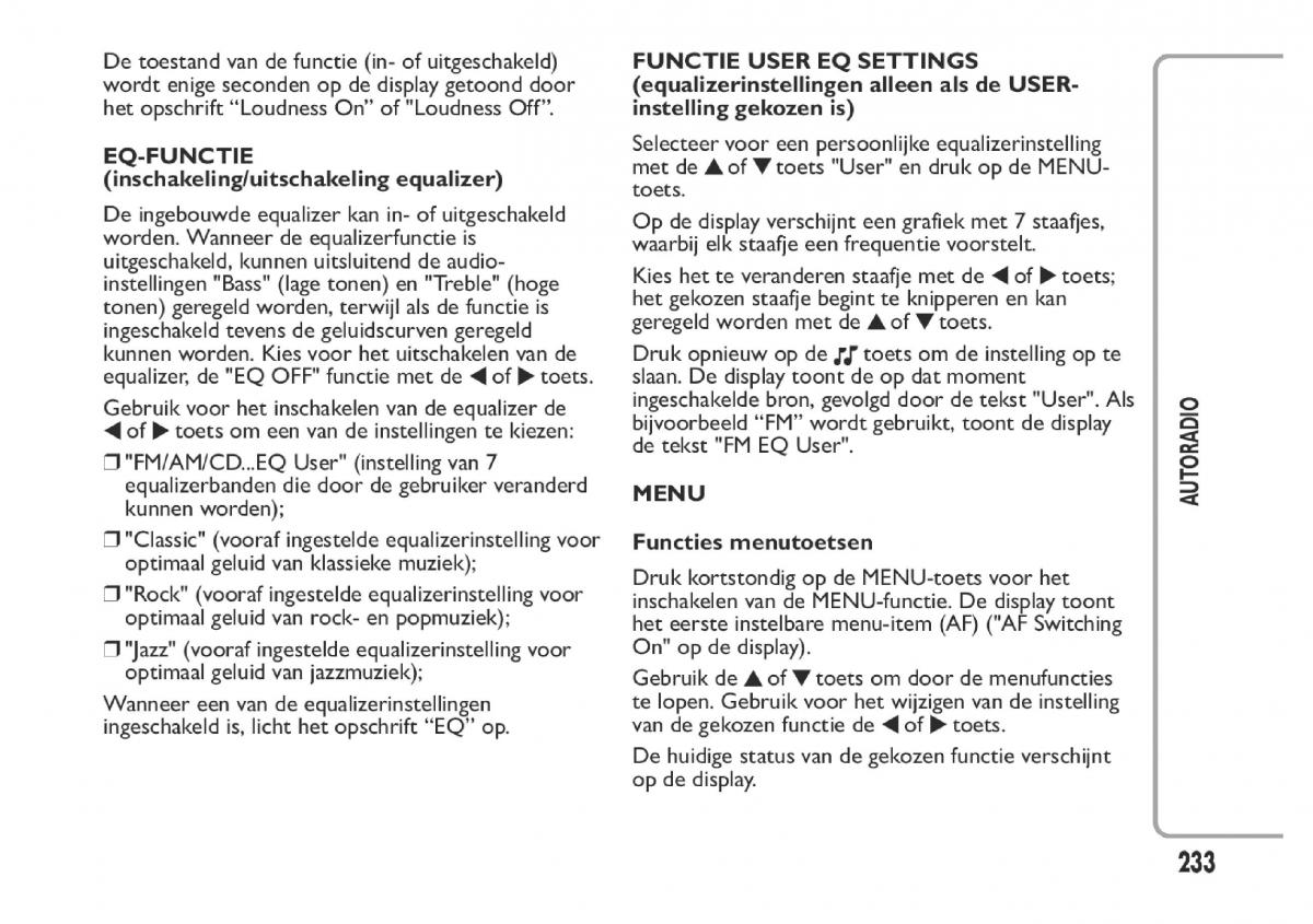 Fiat Panda III 3 handleiding / page 239