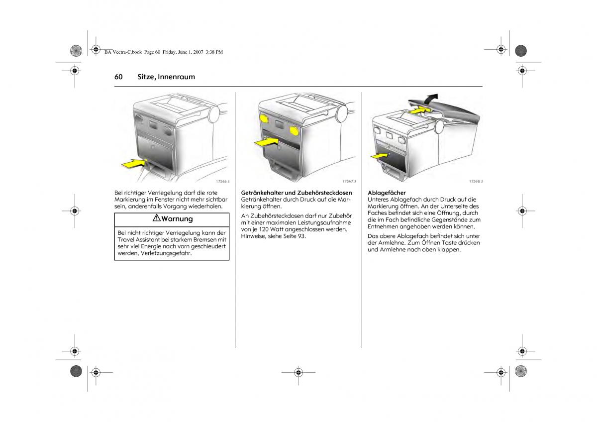 Opel Vectra C Handbuch / page 64