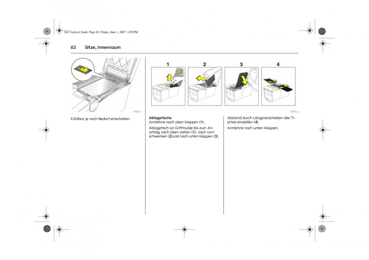 Opel Vectra C Handbuch / page 66