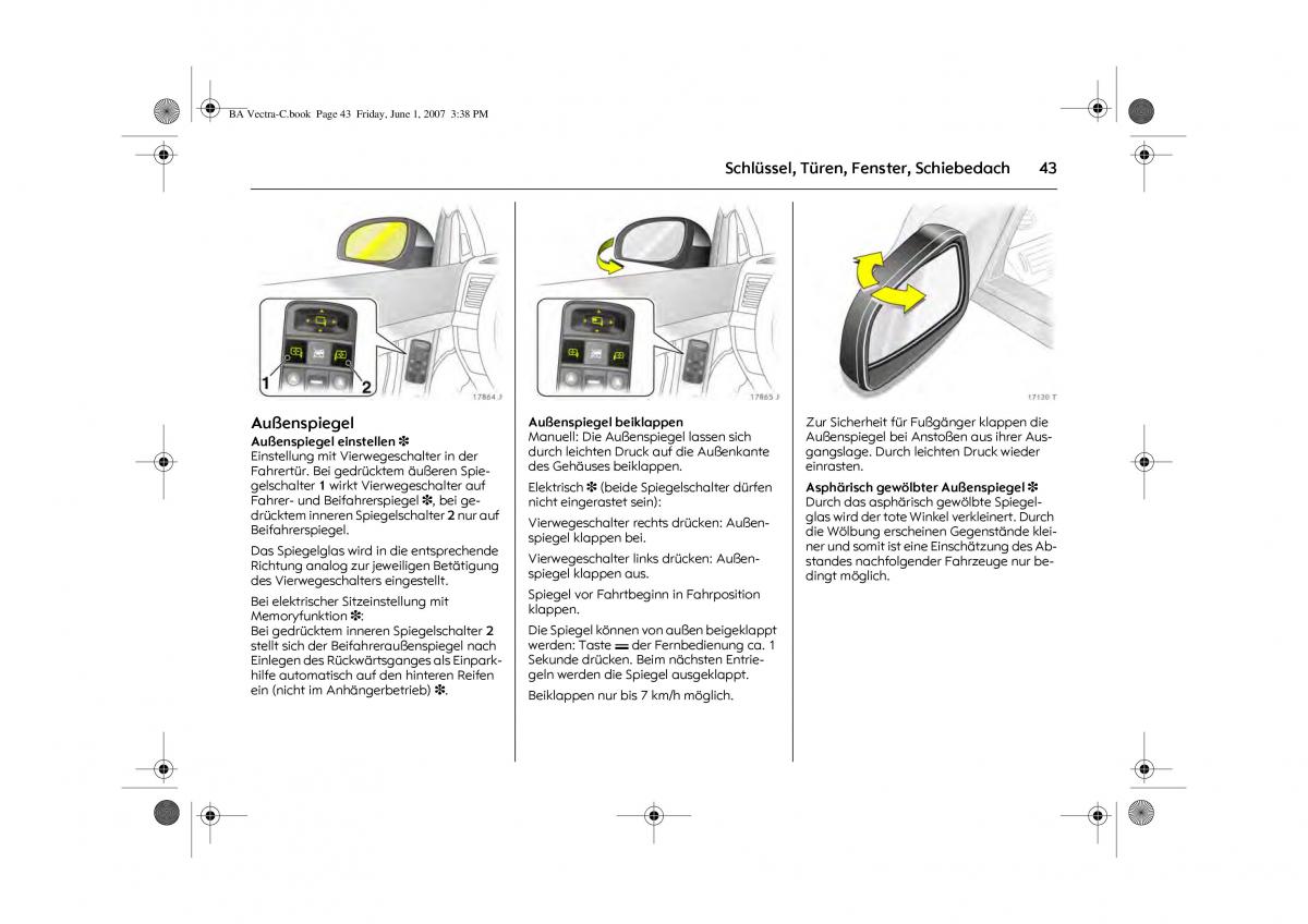 Opel Vectra C Handbuch / page 47