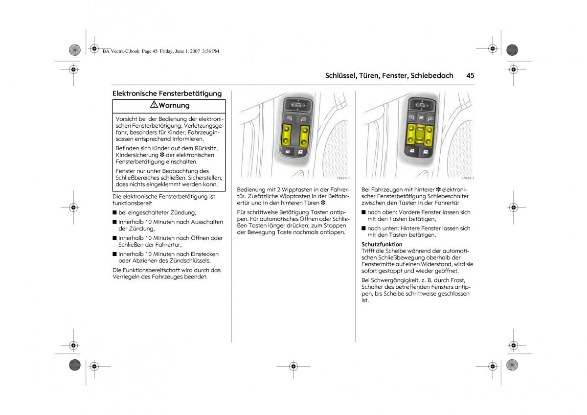 Opel Vectra C Handbuch / page 49