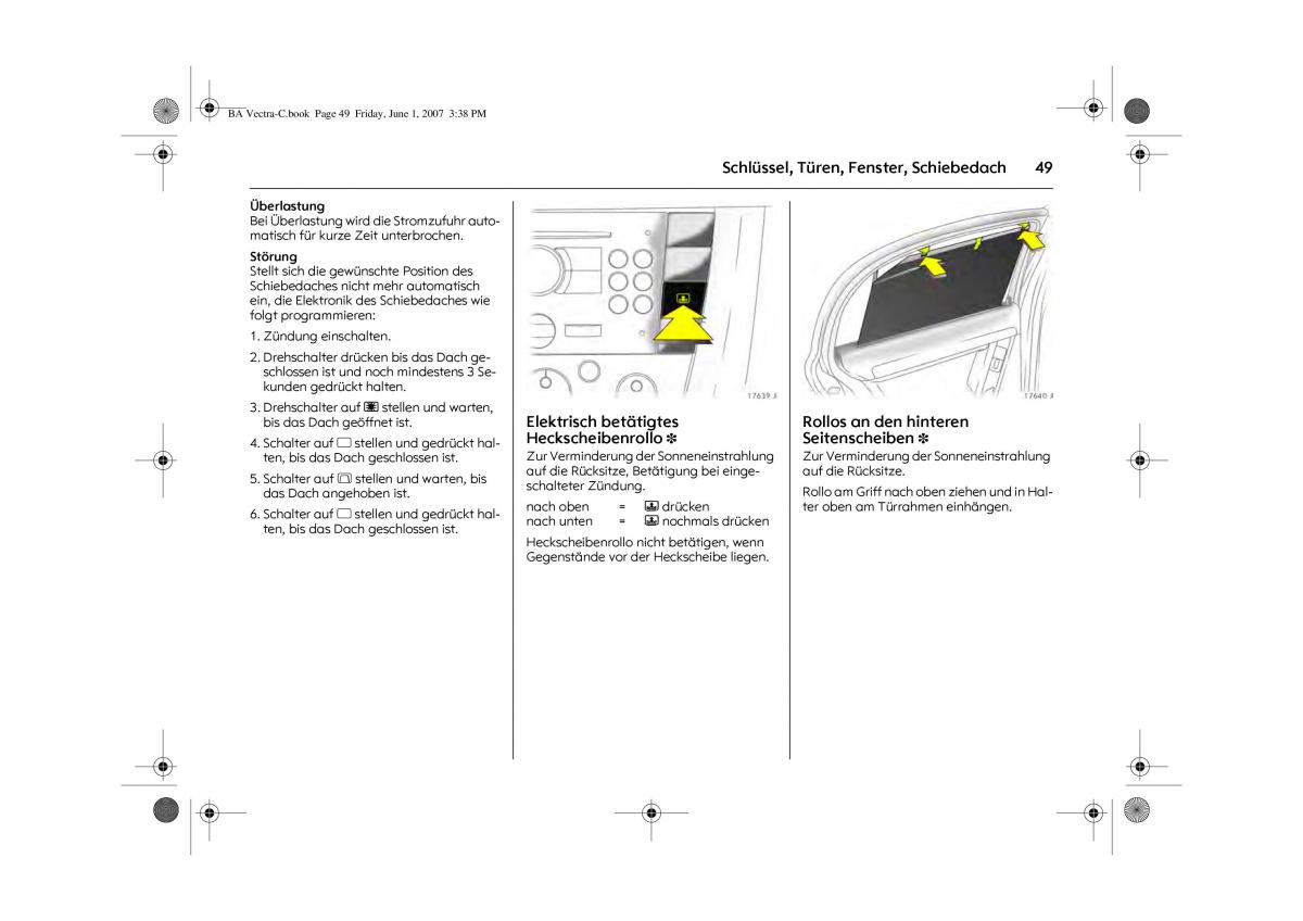 Opel Vectra C Handbuch / page 53