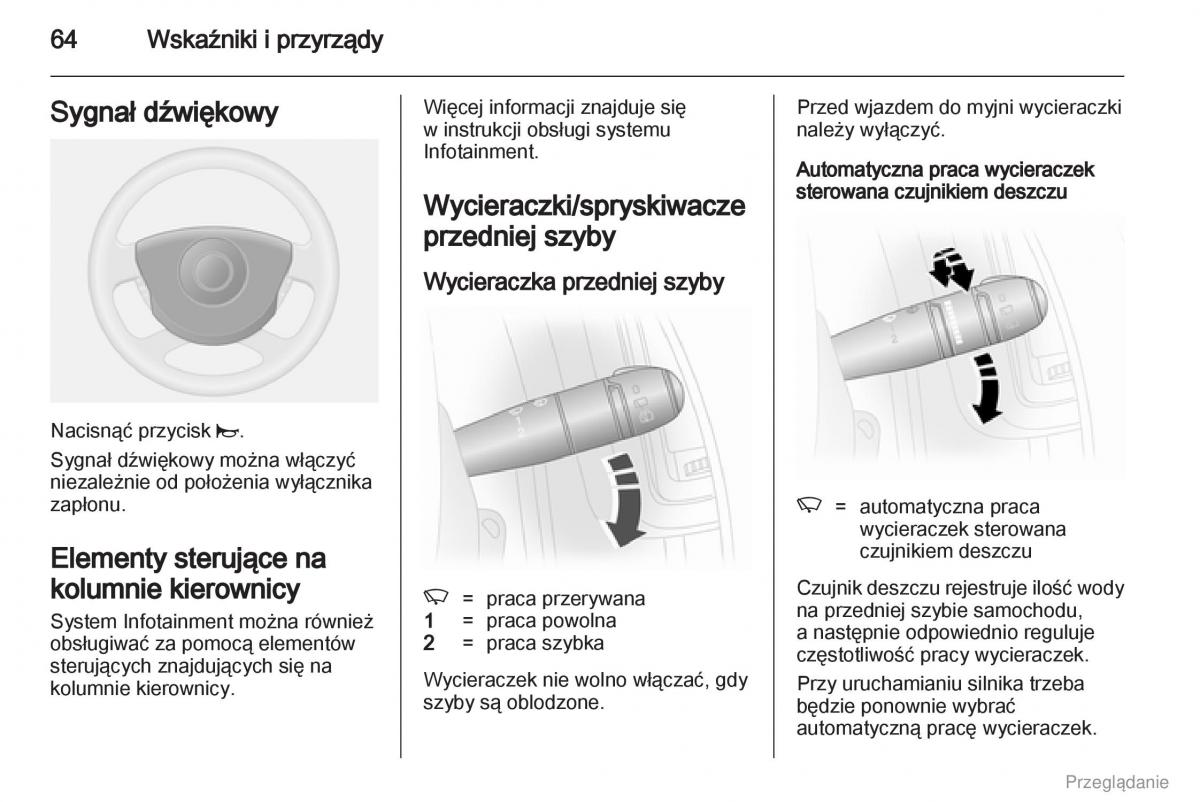 Opel Vivaro I 1 instrukcja obslugi / page 65