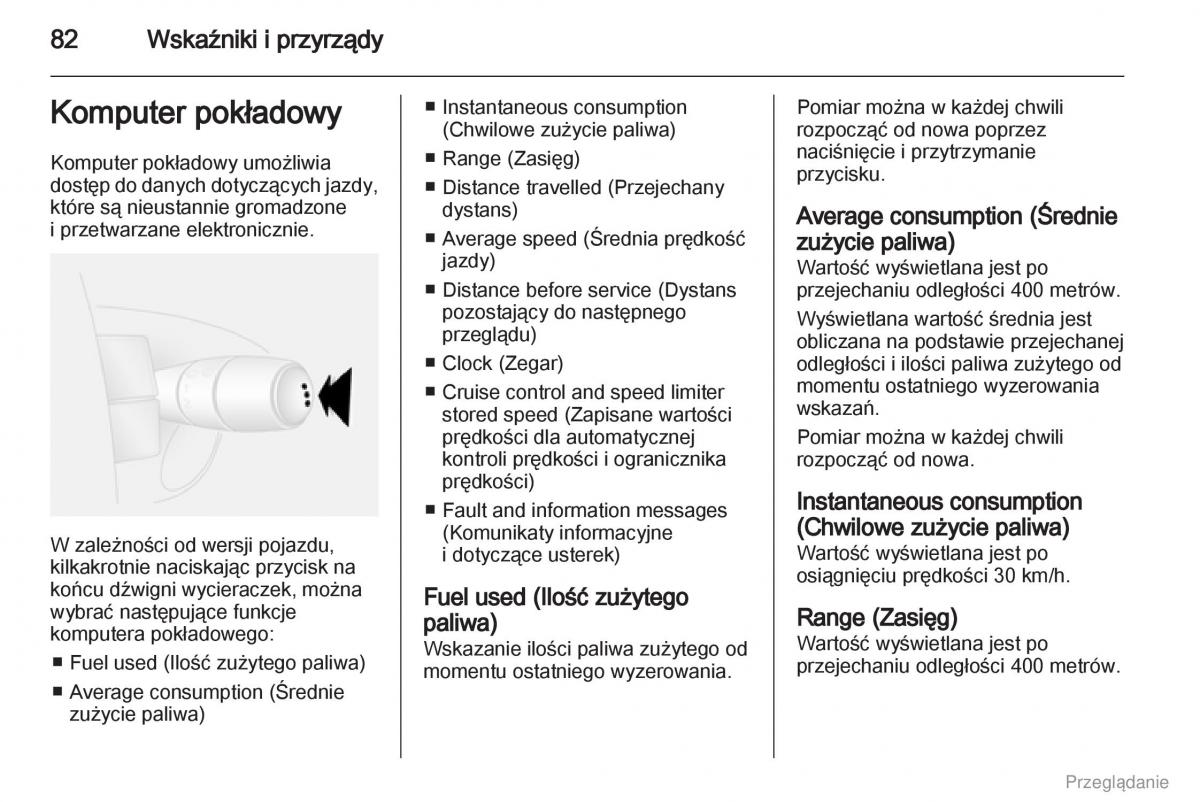 Opel Vivaro I 1 instrukcja obslugi / page 83