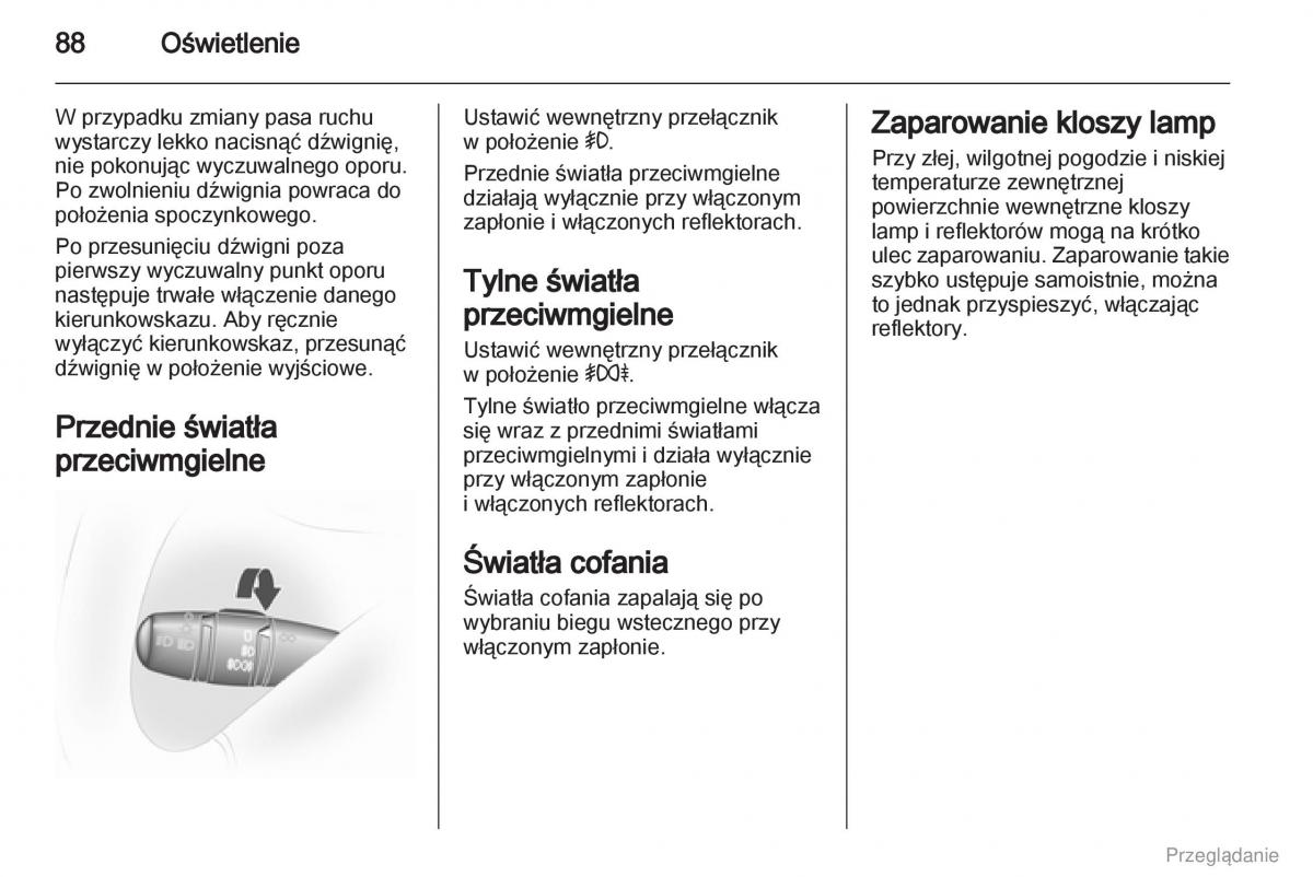 Opel Vivaro I 1 instrukcja obslugi / page 89