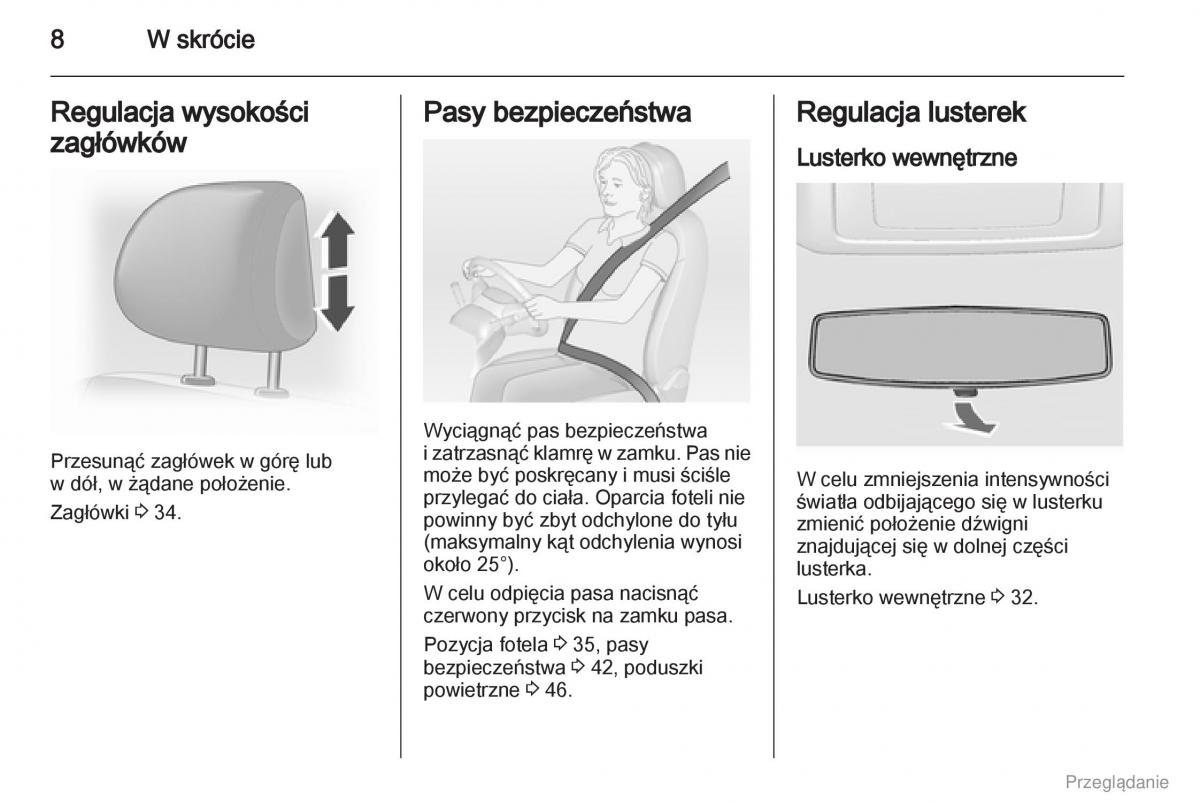 Opel Vivaro I 1 instrukcja obslugi / page 9