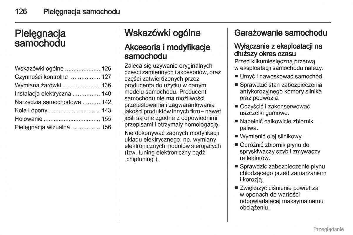 Opel Vivaro I 1 instrukcja obslugi / page 127