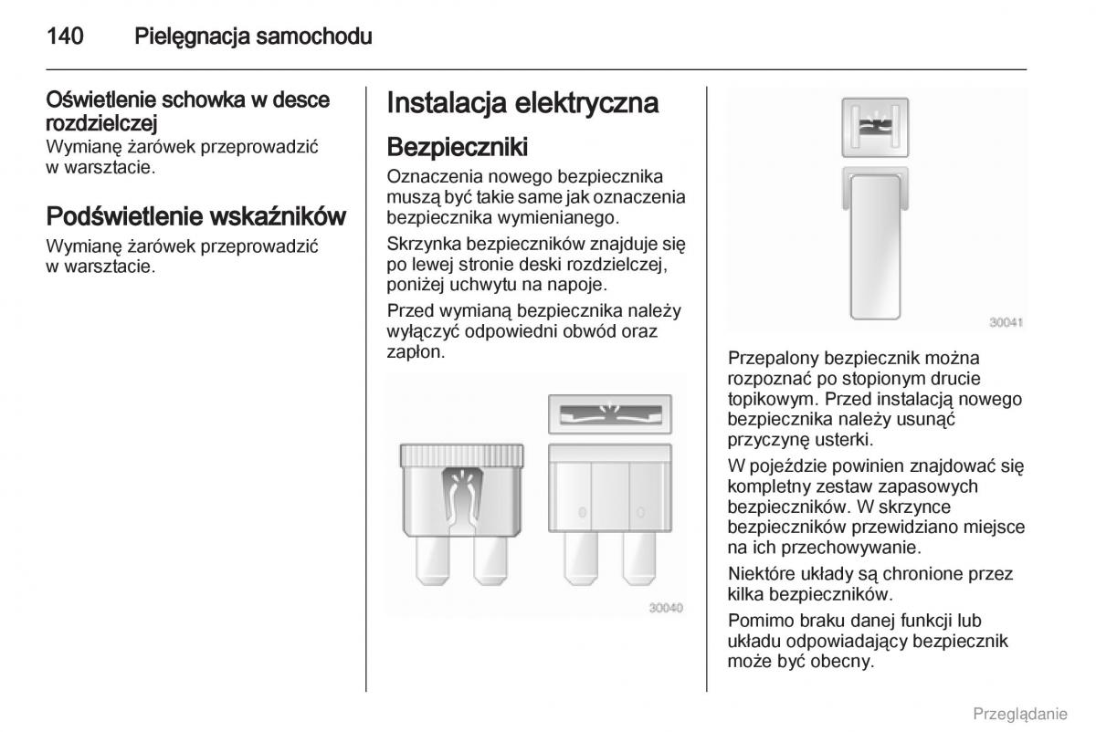 Opel Vivaro I 1 instrukcja obslugi / page 141