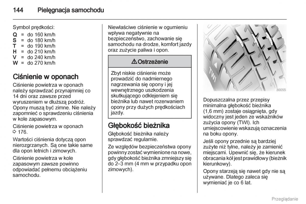 Opel Vivaro I 1 instrukcja obslugi / page 145