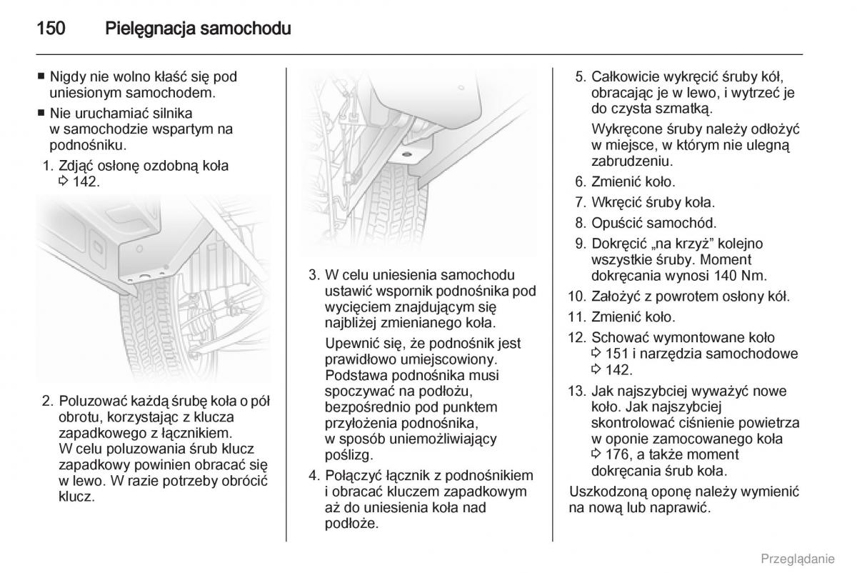 Opel Vivaro I 1 instrukcja obslugi / page 151