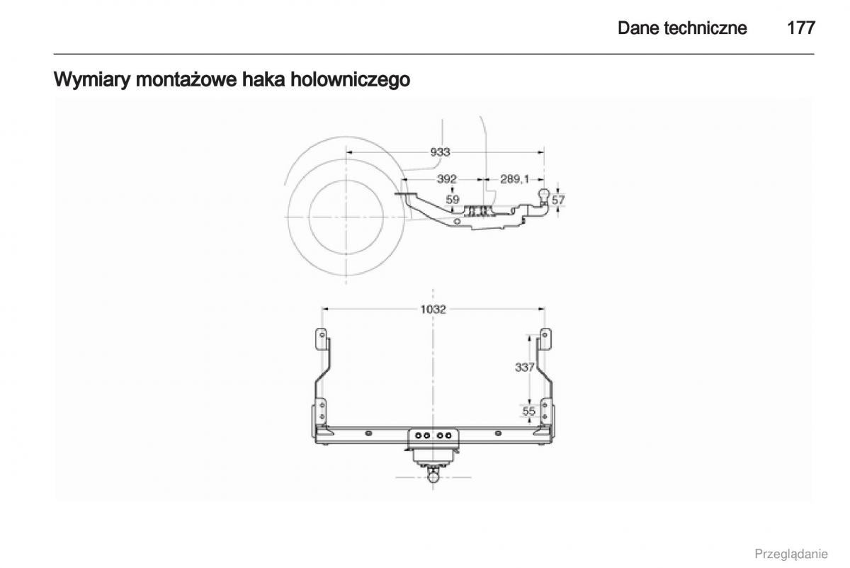 Opel Vivaro I 1 instrukcja obslugi / page 178