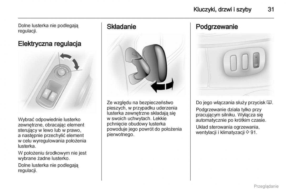 Opel Vivaro I 1 instrukcja obslugi / page 32