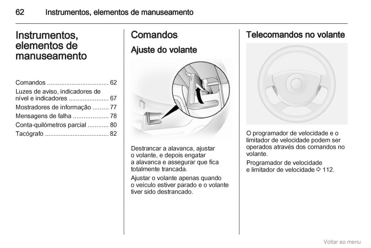 Opel Vivaro I 1 manual del propietario / page 63