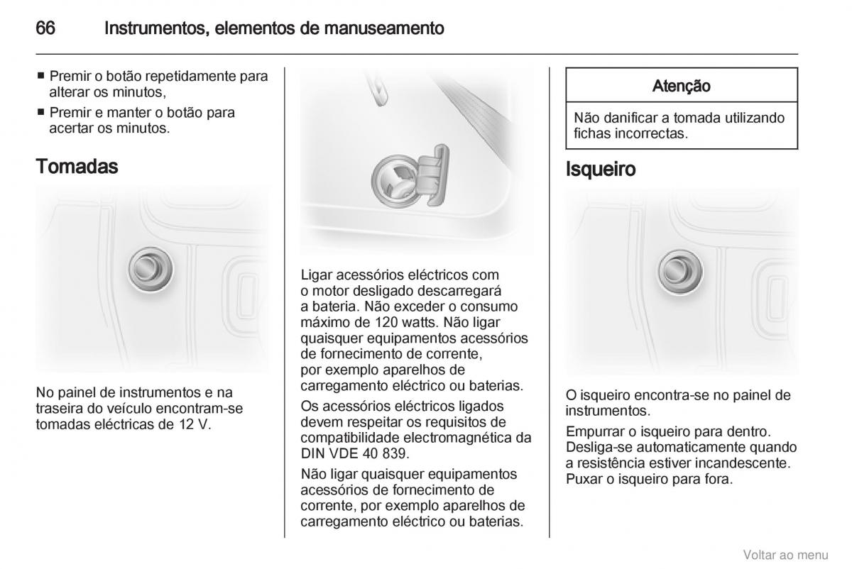 Opel Vivaro I 1 manual del propietario / page 67