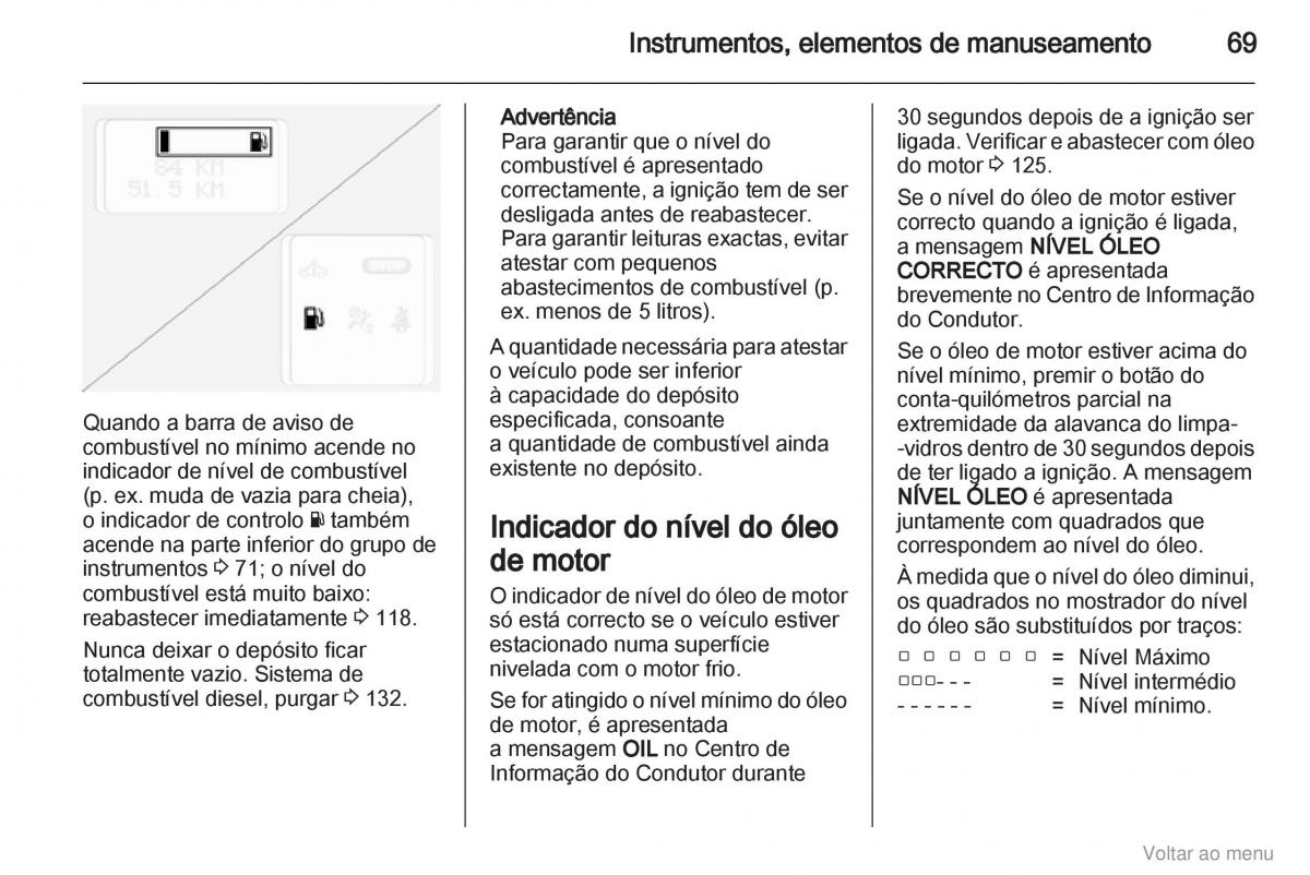 Opel Vivaro I 1 manual del propietario / page 70