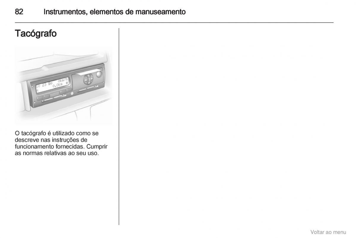 Opel Vivaro I 1 manual del propietario / page 83