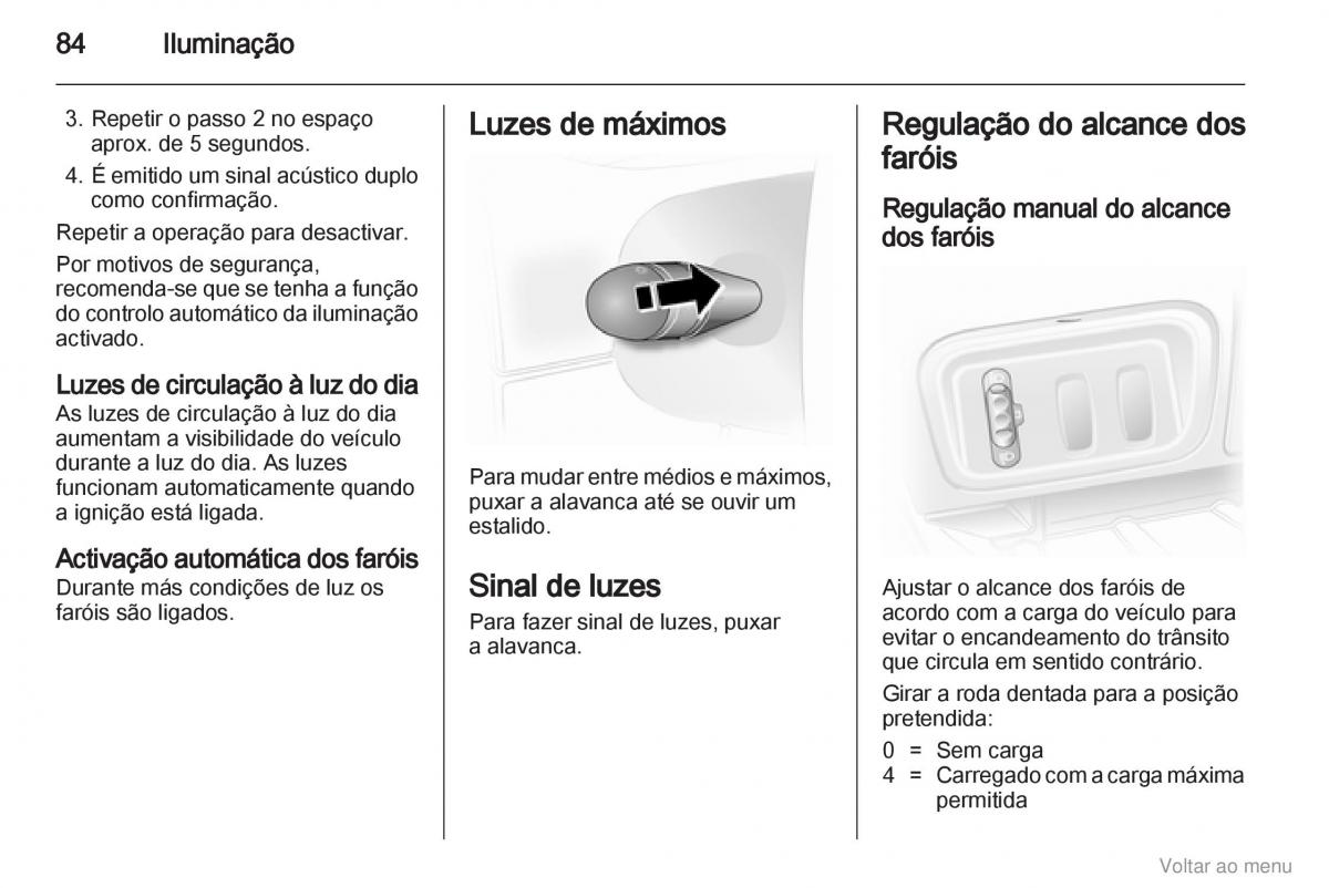 Opel Vivaro I 1 manual del propietario / page 85