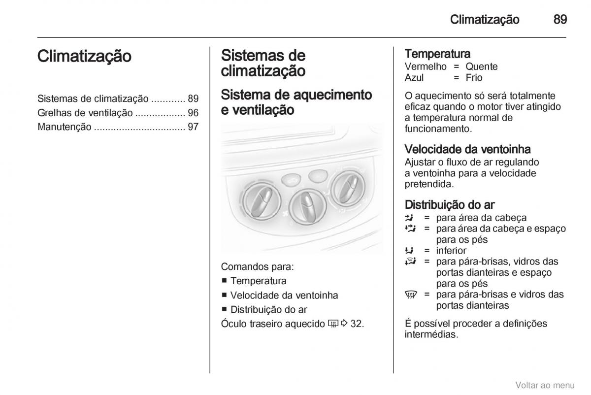 Opel Vivaro I 1 manual del propietario / page 90