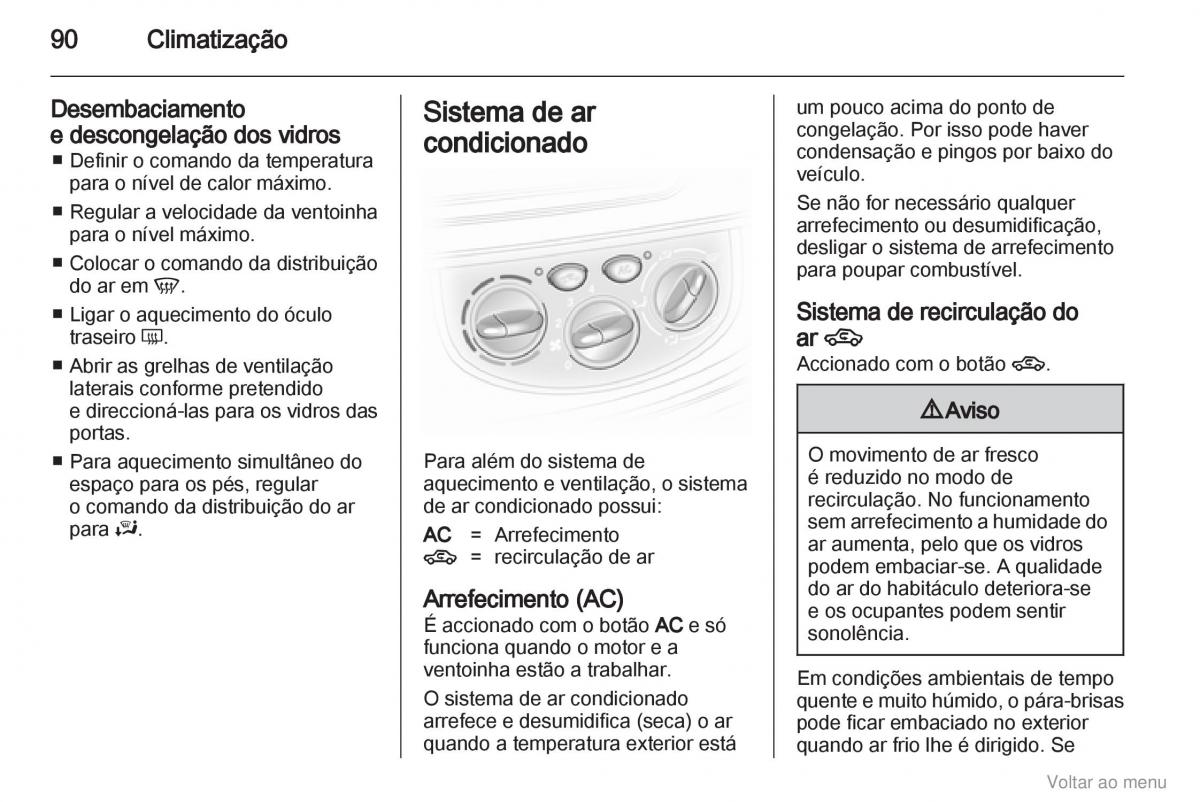 Opel Vivaro I 1 manual del propietario / page 91