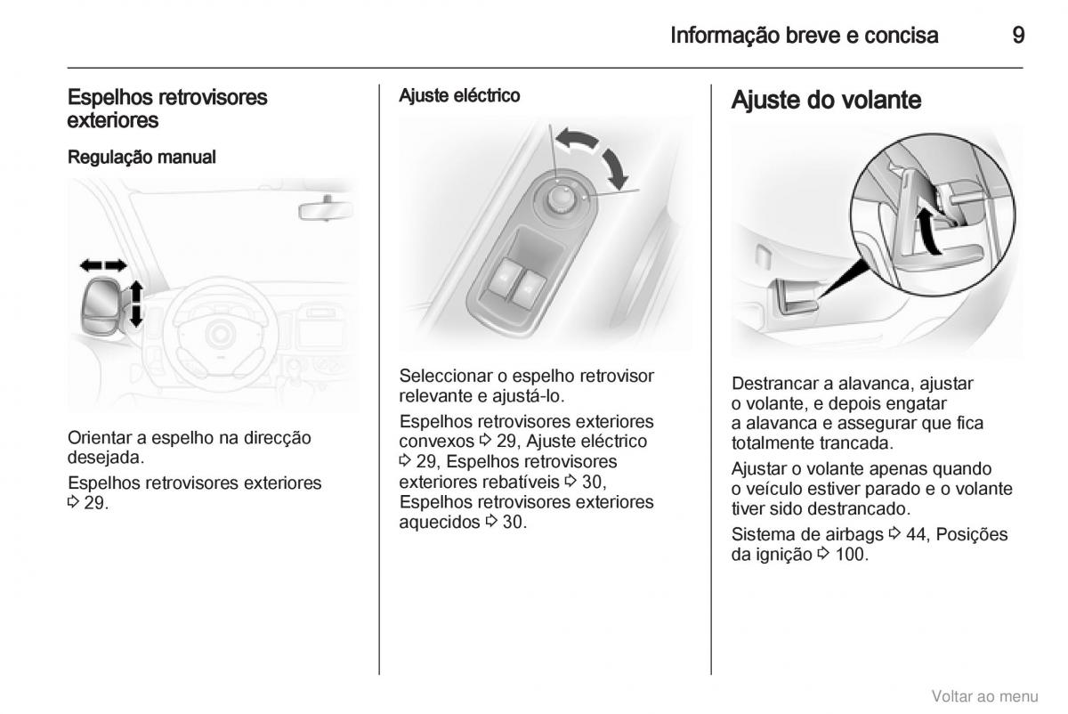 Opel Vivaro I 1 manual del propietario / page 10