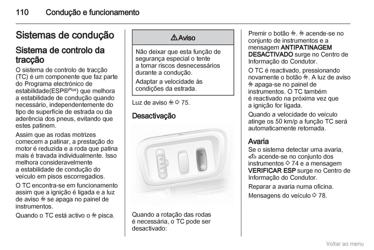 Opel Vivaro I 1 manual del propietario / page 111