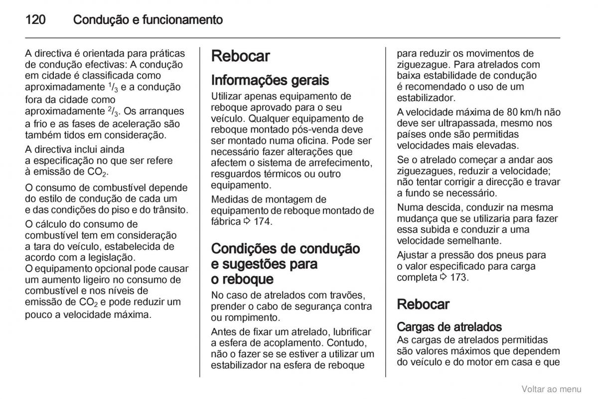 Opel Vivaro I 1 manual del propietario / page 121