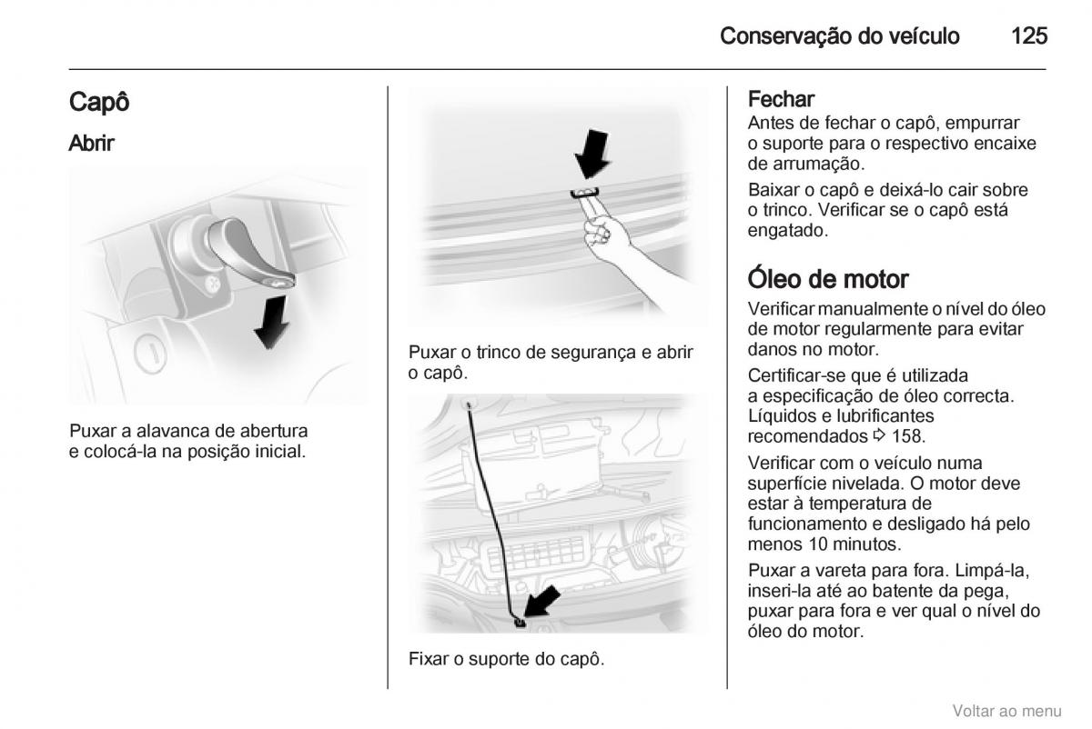 Opel Vivaro I 1 manual del propietario / page 126