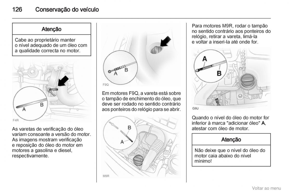 Opel Vivaro I 1 manual del propietario / page 127