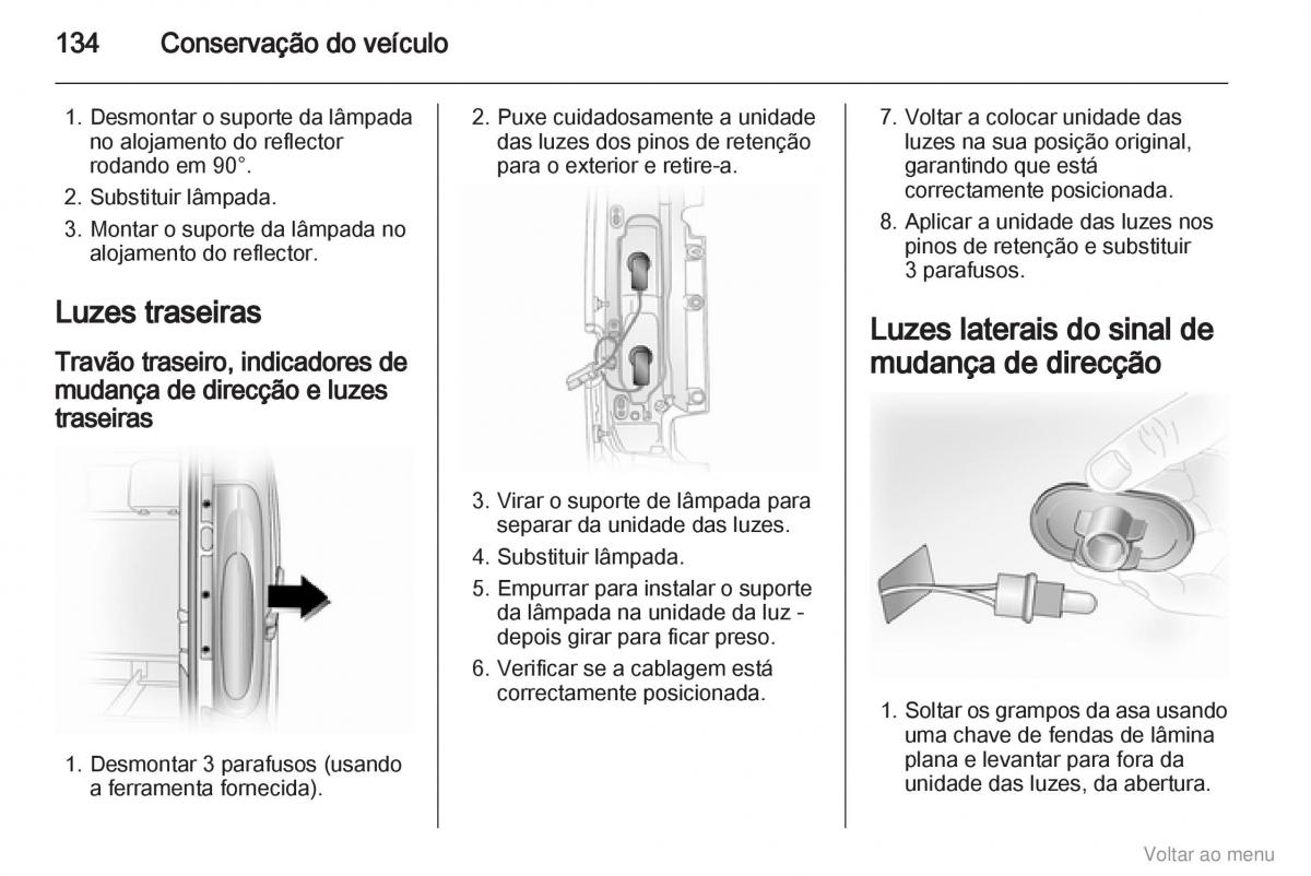 Opel Vivaro I 1 manual del propietario / page 135