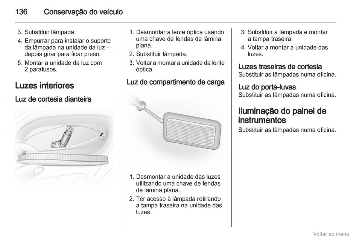 Opel Vivaro I 1 manual del propietario / page 137