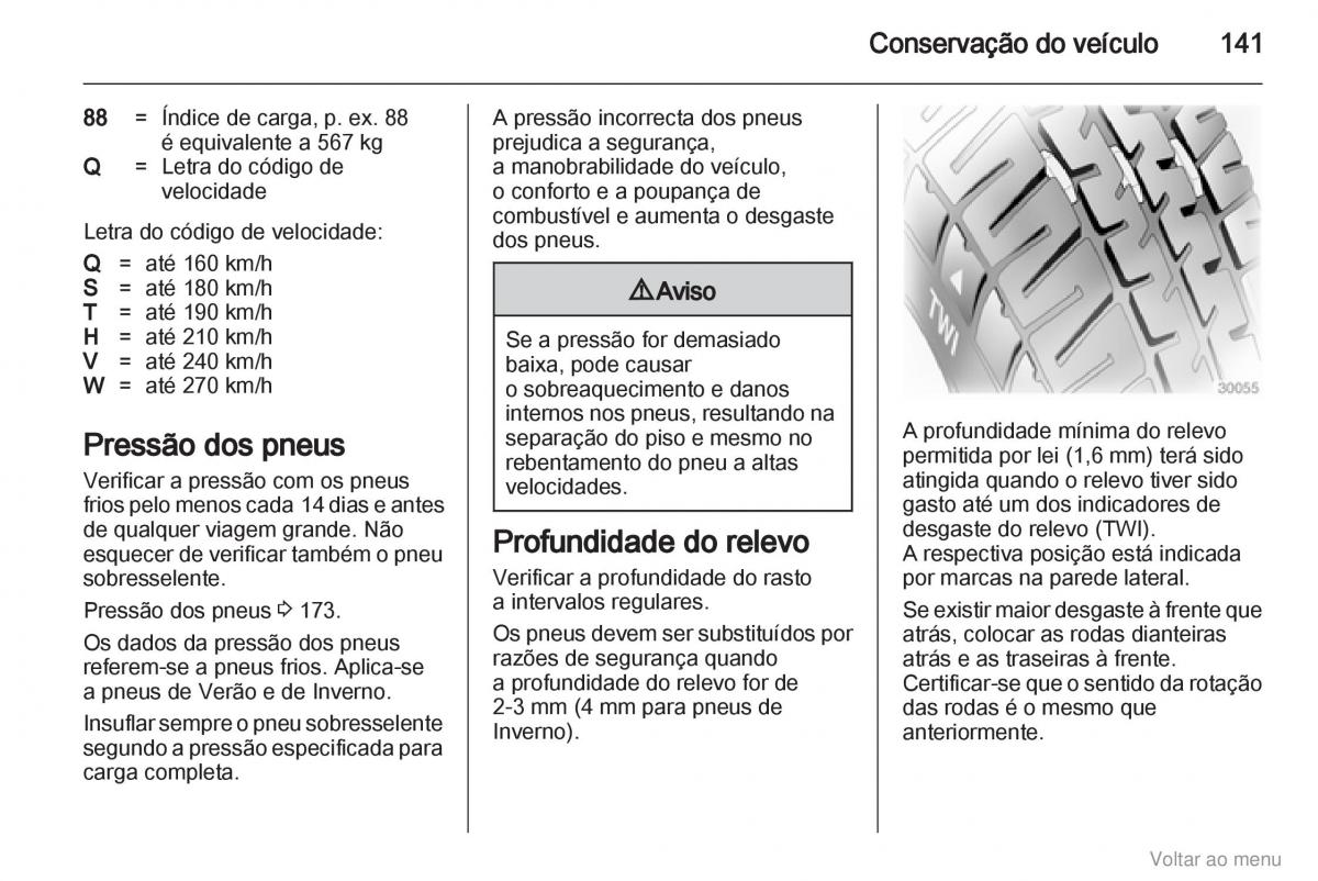 Opel Vivaro I 1 manual del propietario / page 142