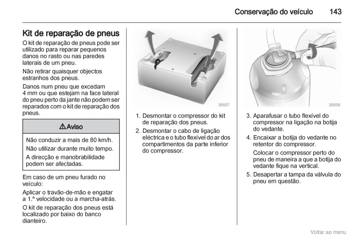 Opel Vivaro I 1 manual del propietario / page 144