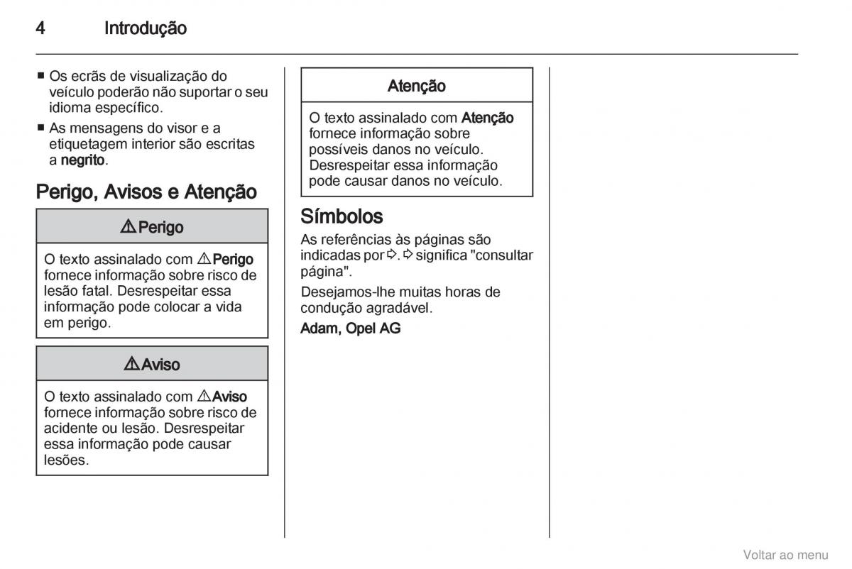 Opel Vivaro I 1 manual del propietario / page 5