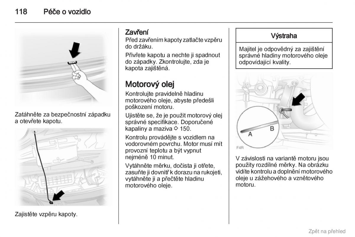 Opel Vivaro I 1 navod k obsludze / page 119