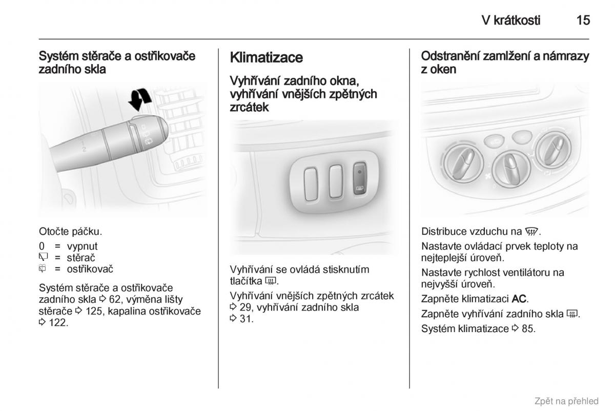 Opel Vivaro I 1 navod k obsludze / page 16