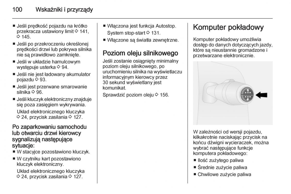 Opel Vivaro II 2 instrukcja obslugi / page 102