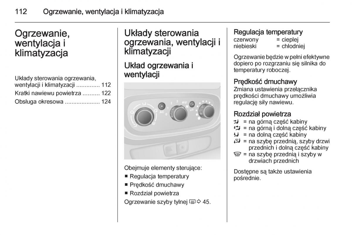 Opel Vivaro II 2 instrukcja obslugi / page 114