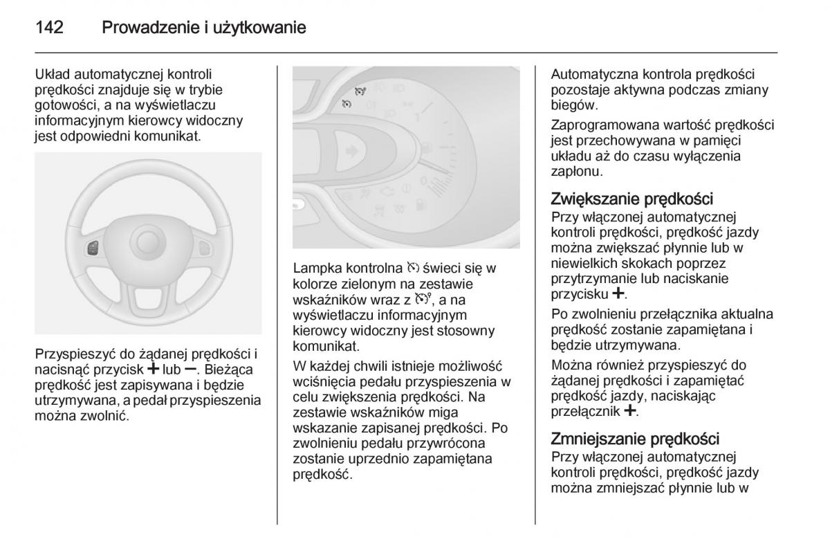 Opel Vivaro II 2 instrukcja obslugi / page 144