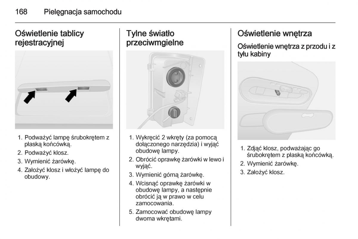 Opel Vivaro II 2 instrukcja obslugi / page 170