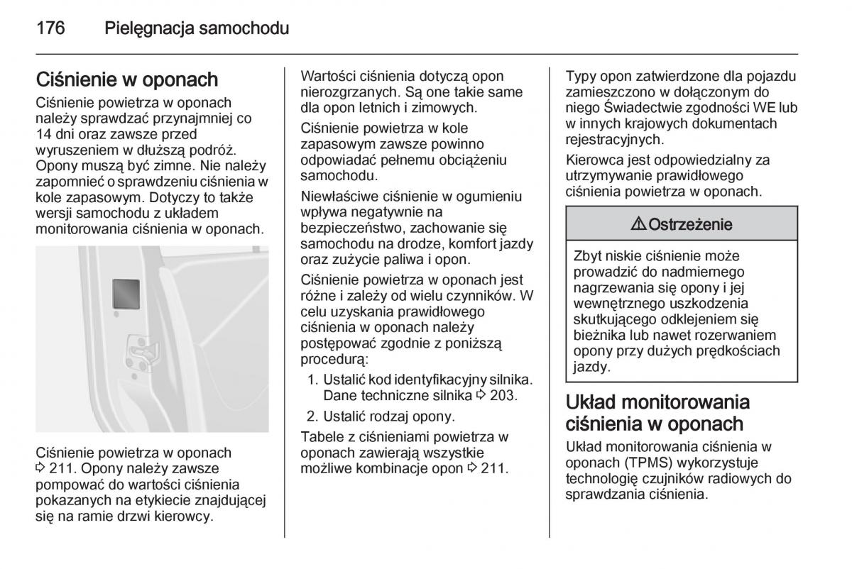 Opel Vivaro II 2 instrukcja obslugi / page 178