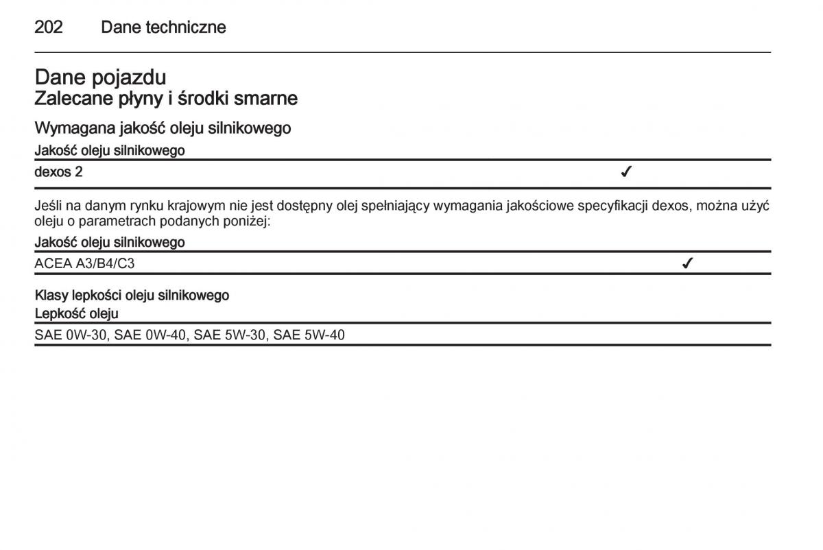 Opel Vivaro II 2 instrukcja obslugi / page 204