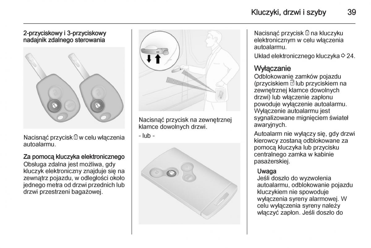 Opel Vivaro II 2 instrukcja obslugi / page 41