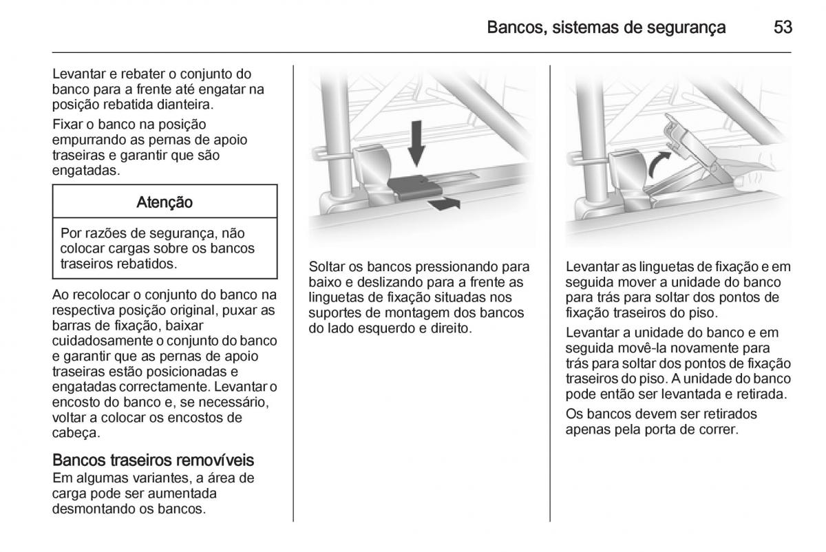 Opel Vivaro II 2 manual del propietario / page 55