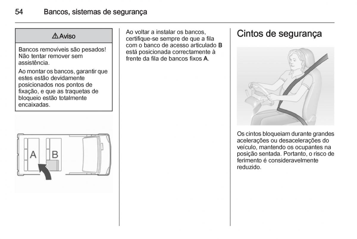 Opel Vivaro II 2 manual del propietario / page 56