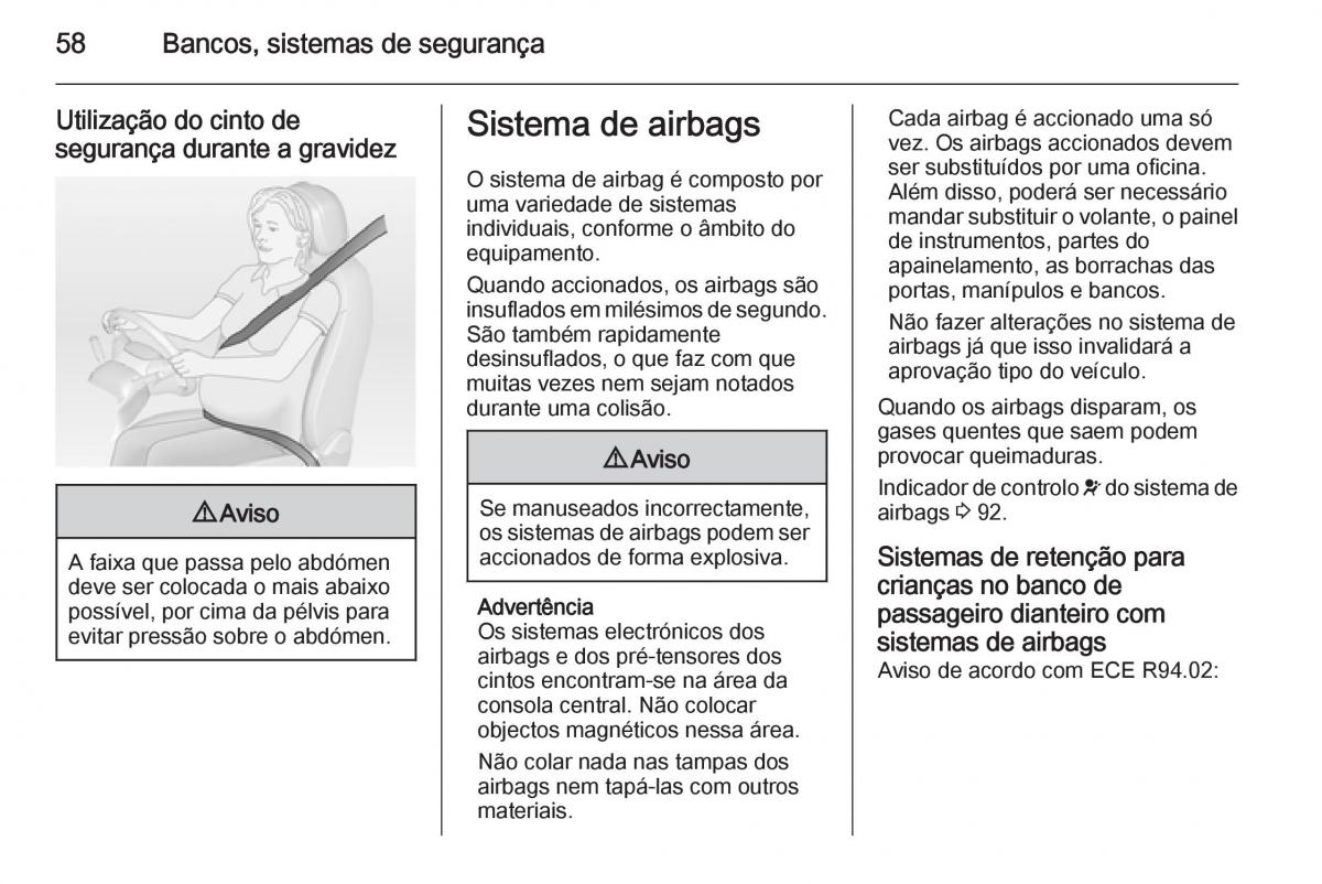 Opel Vivaro II 2 manual del propietario / page 60