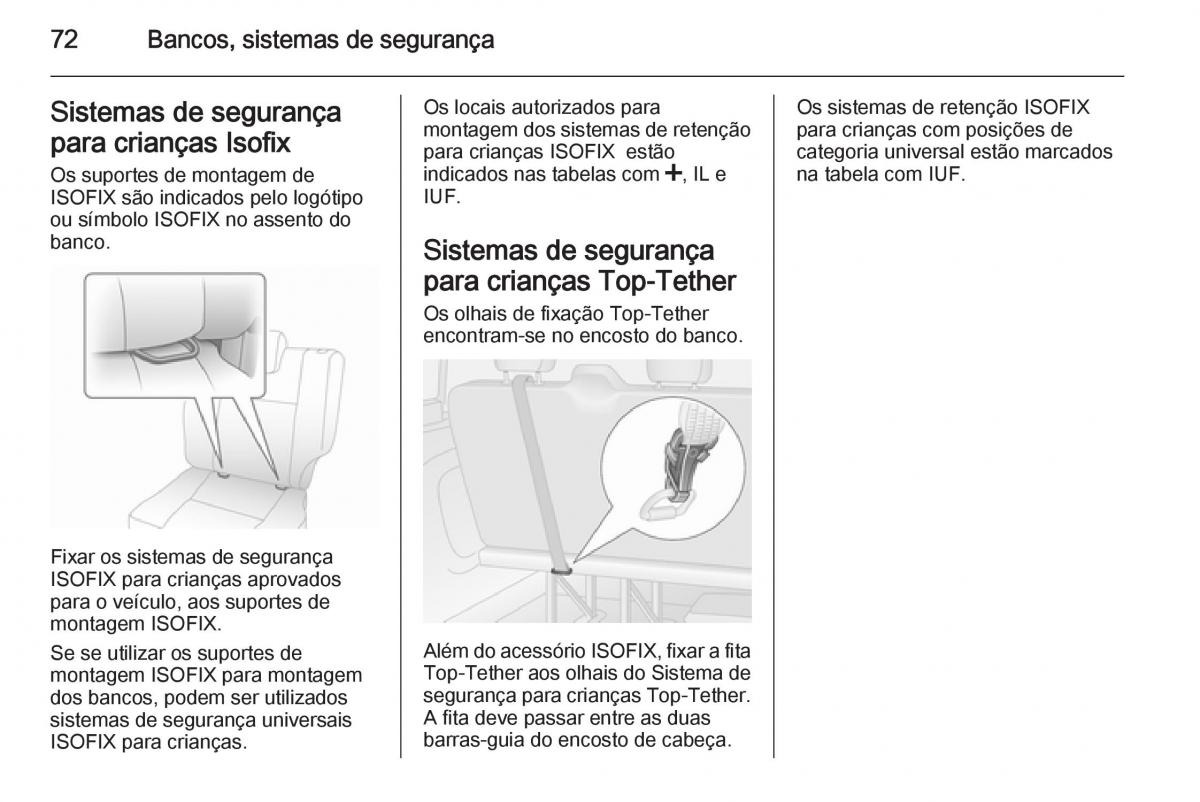 Opel Vivaro II 2 manual del propietario / page 74