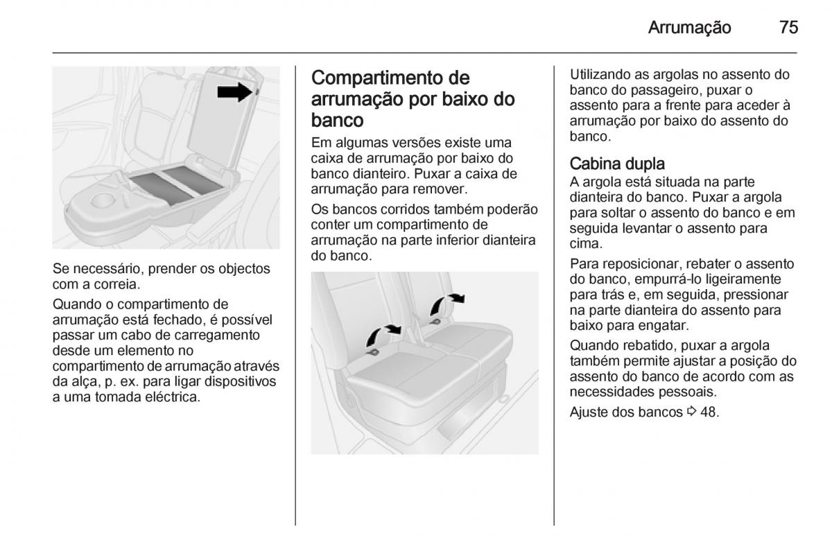 Opel Vivaro II 2 manual del propietario / page 77