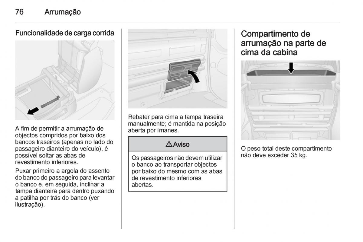 Opel Vivaro II 2 manual del propietario / page 78