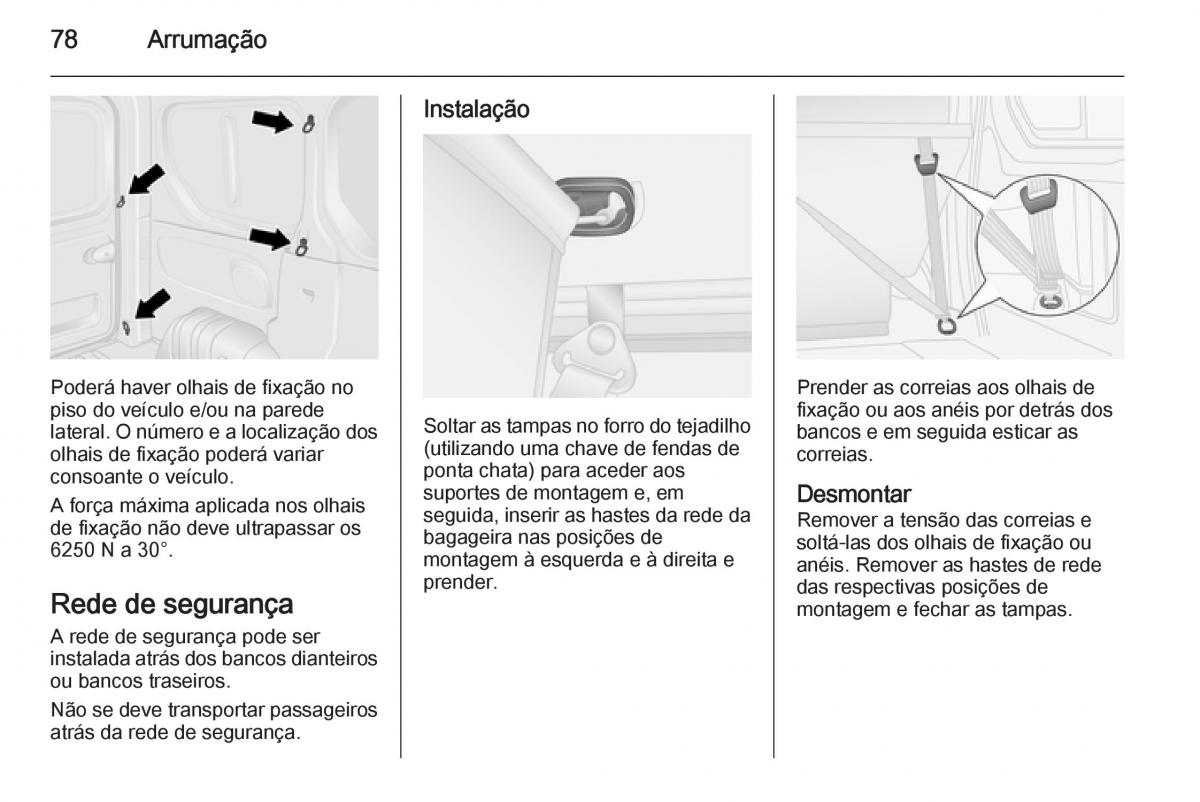 Opel Vivaro II 2 manual del propietario / page 80